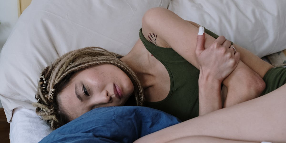 dormir menstruada conforto